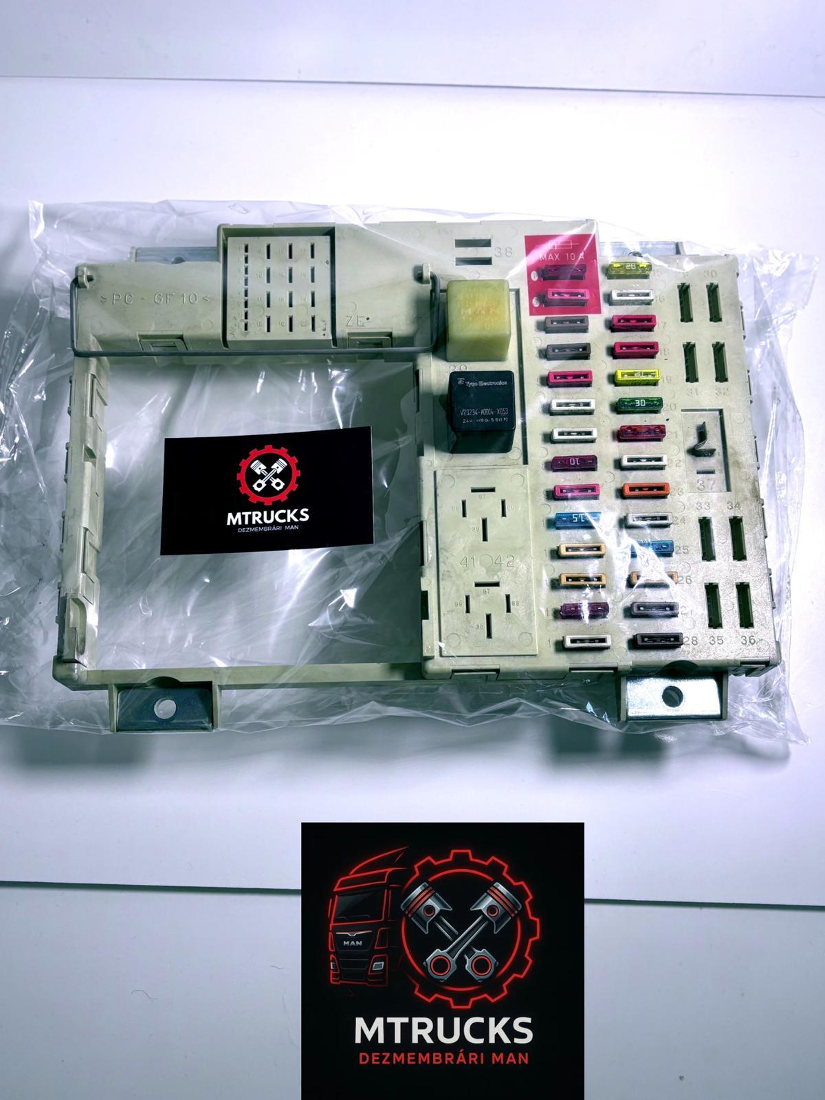 Panou siguranțe/relee MAN TGA TGS TGX 81254446074 Made in Germany - imagine 6