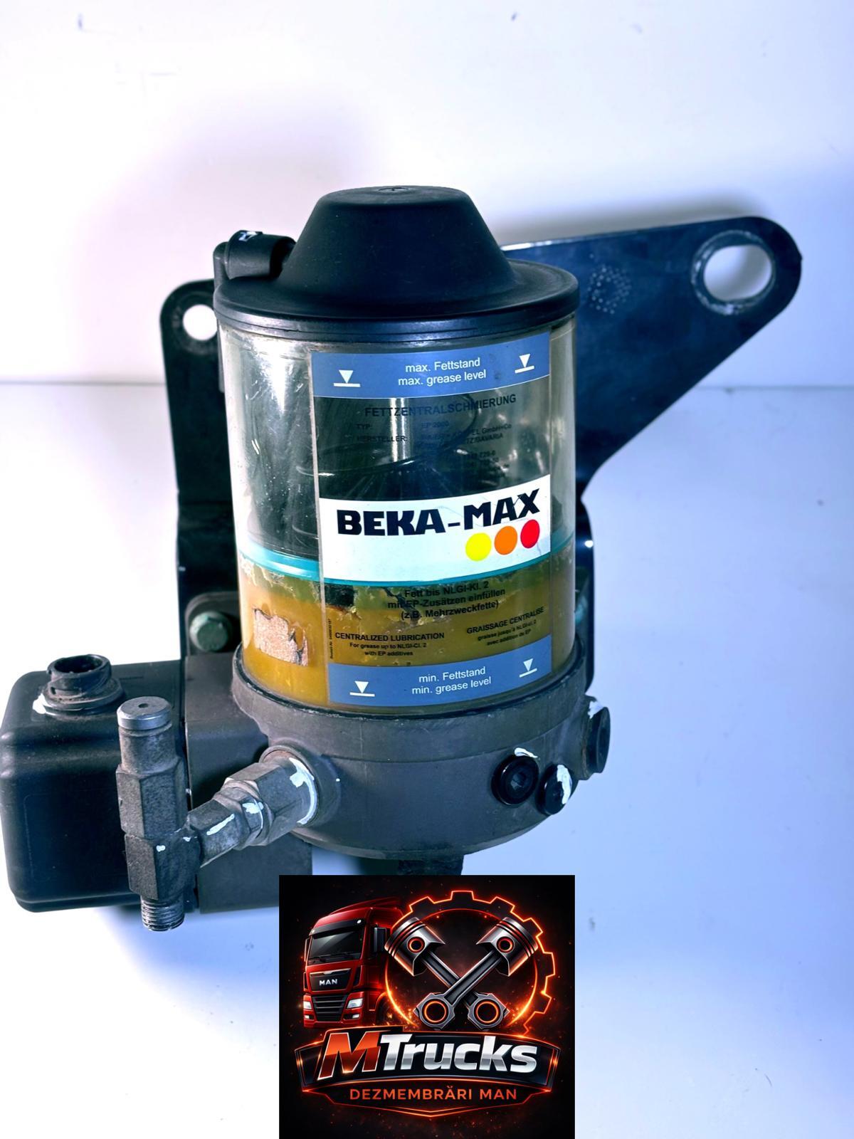 Aparat gresare cu vaselina BEKA-MAX MAN 81491016061 81491016066
