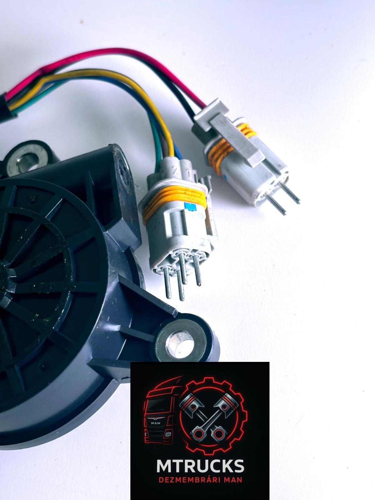 Motoras macara geam MAN TGA TGM TGL 81286016130 / 81286016143 - imagine 4