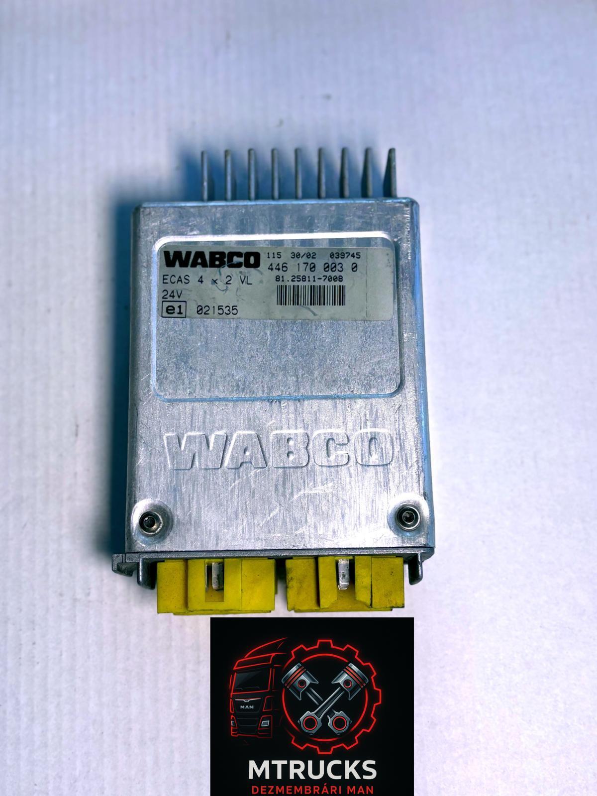 Calculator ECAS Original Man Tga WABCO 81258117006; 81258117004; 81258117008; 81258117010 - imagine 3