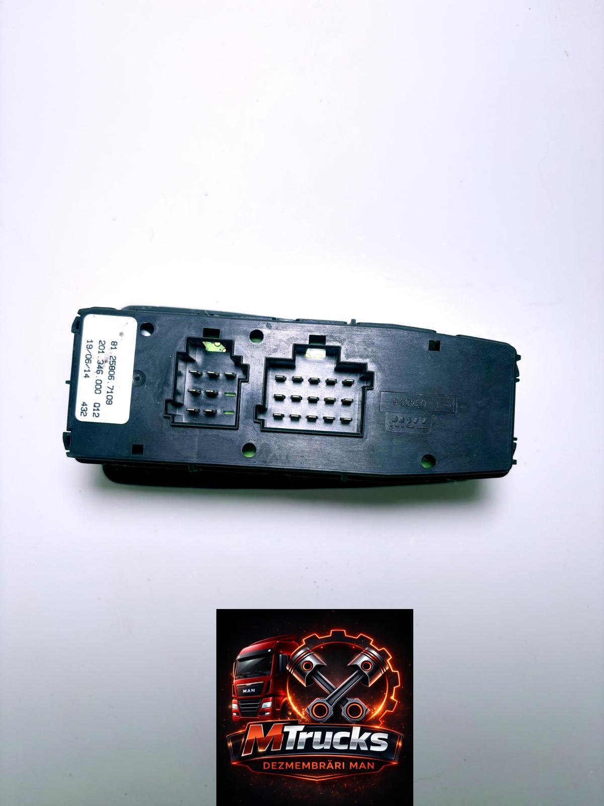 Panou comenzi usa geamuri sofer MAN TGX TGS TGM TGL -81258067109 - imagine 3