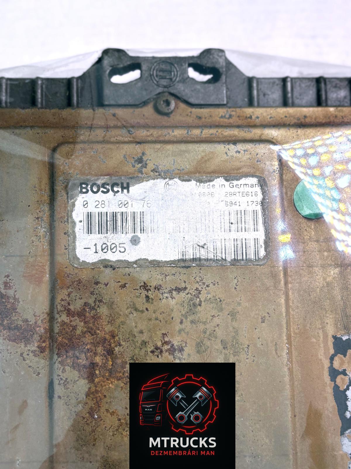 Calculator motor EDC MAN TGA Bosch 0281001761,1730 Made in Germany - imagine 3