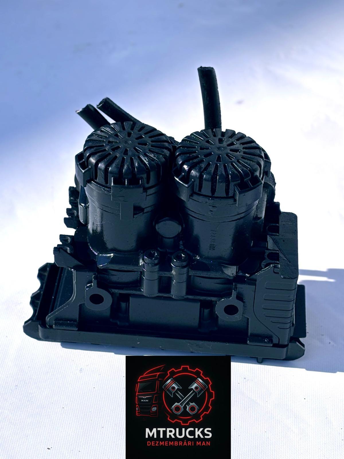 Supapa modulator EBS axa spate Originala MAN TGX TGS 81521066069/004 - imagine 2