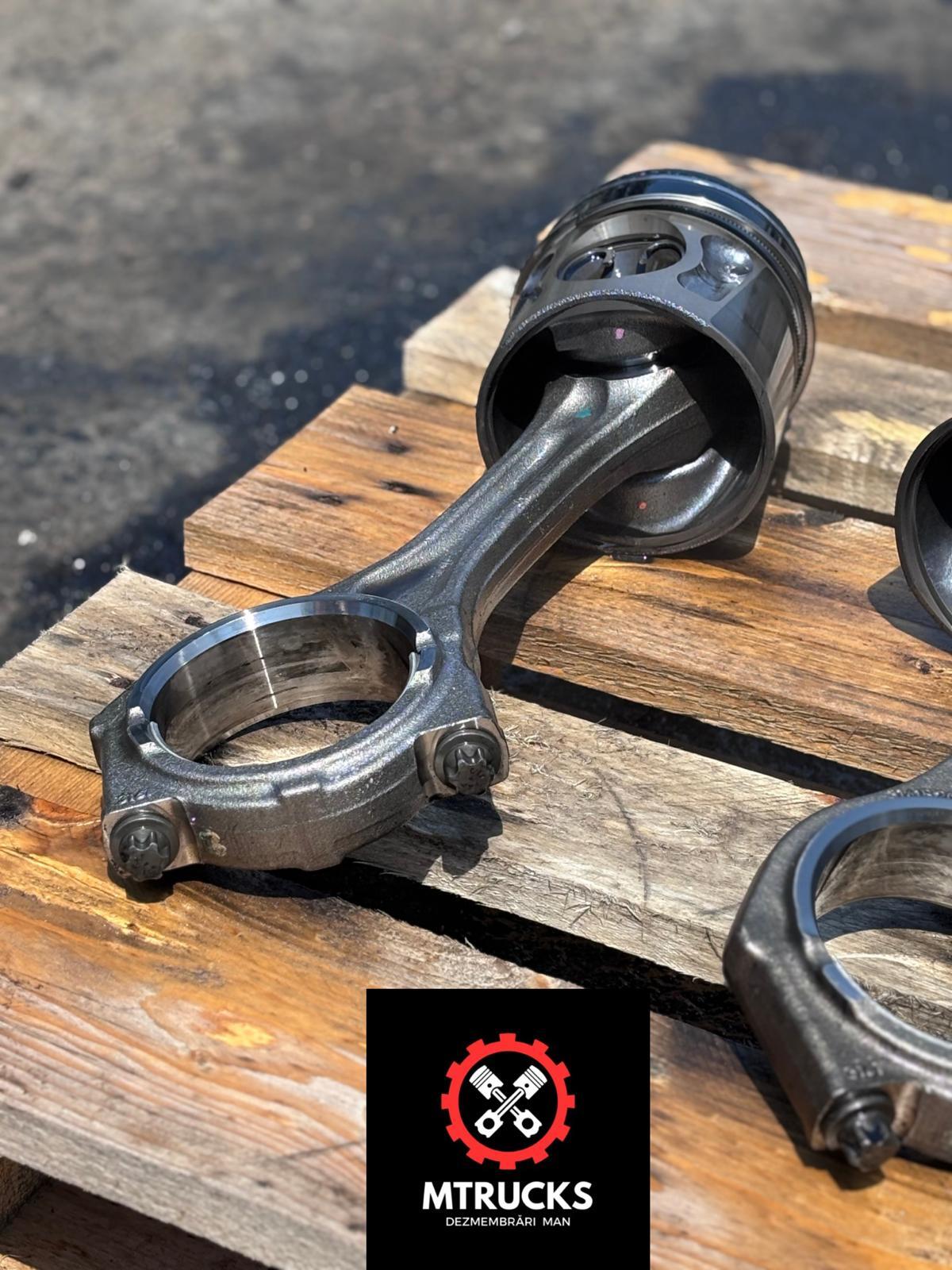 Ansamblu bielă cu piston originalMAN TGA, TGS, TGX – Euro 4 / 5 / 6 D20, D26, D28 - imagine 3