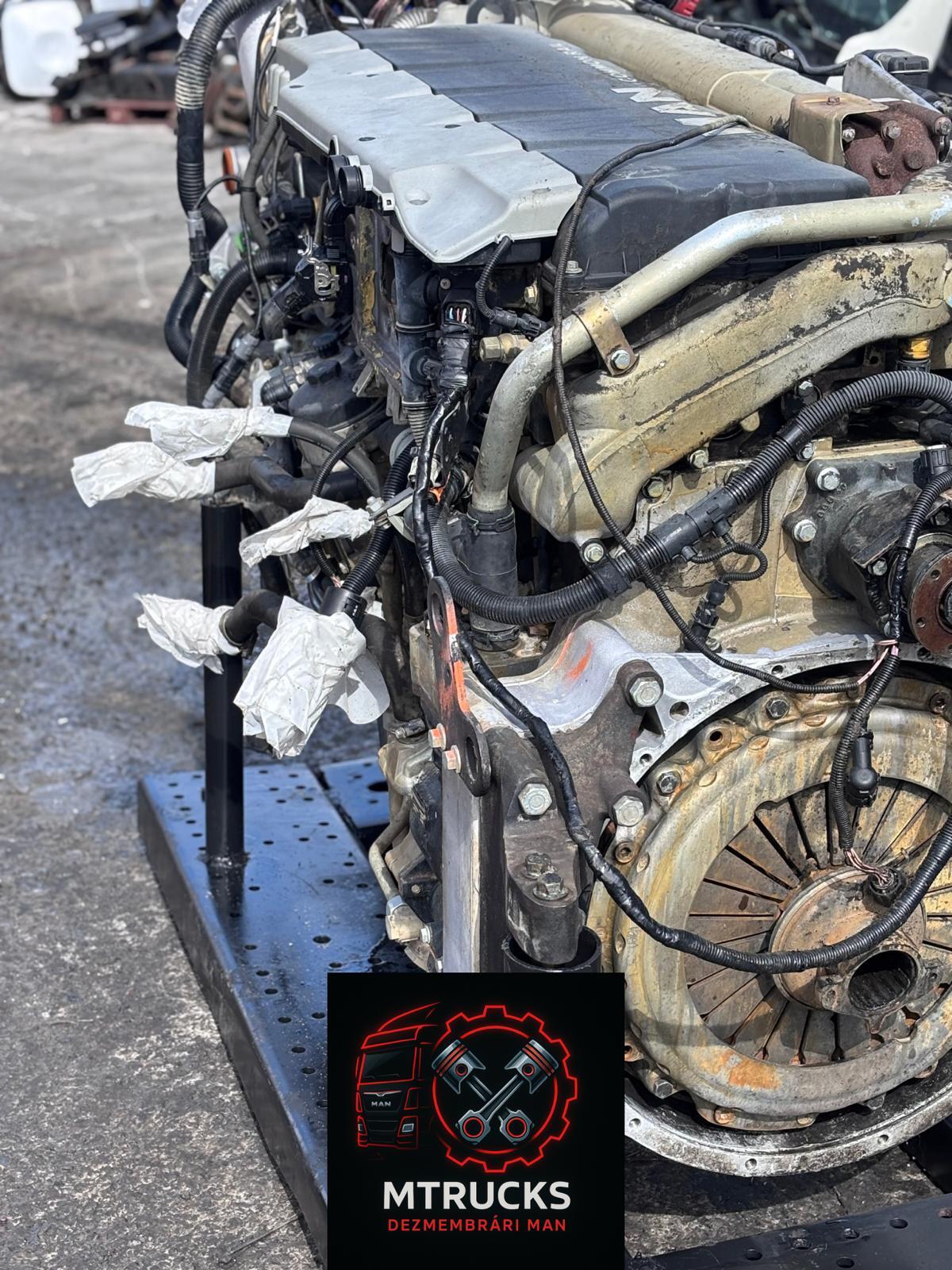Motor MAN TGA D20 66 Demontat de pe Autobetonieră CIFA - imagine 4