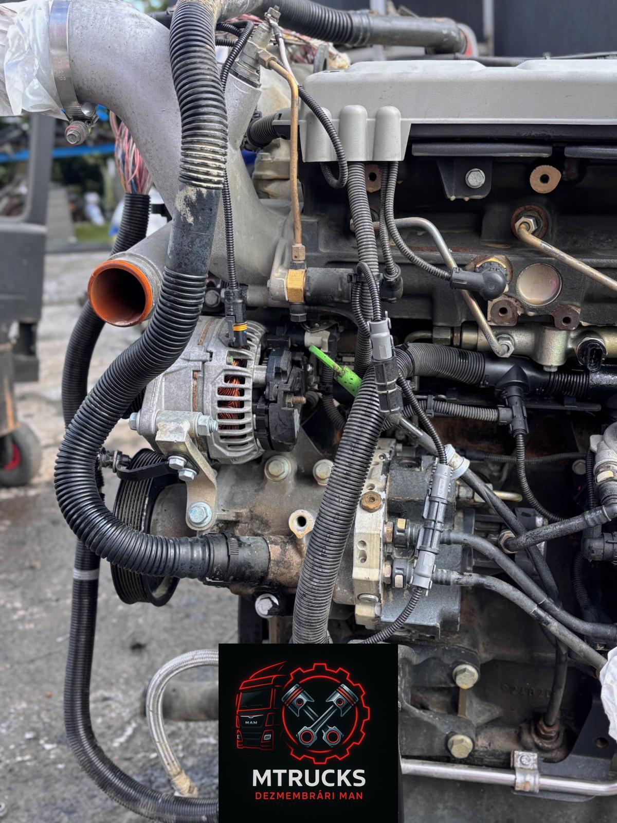 Motor MAN TGA D20 66 Demontat de pe Autobetonieră CIFA - imagine 6