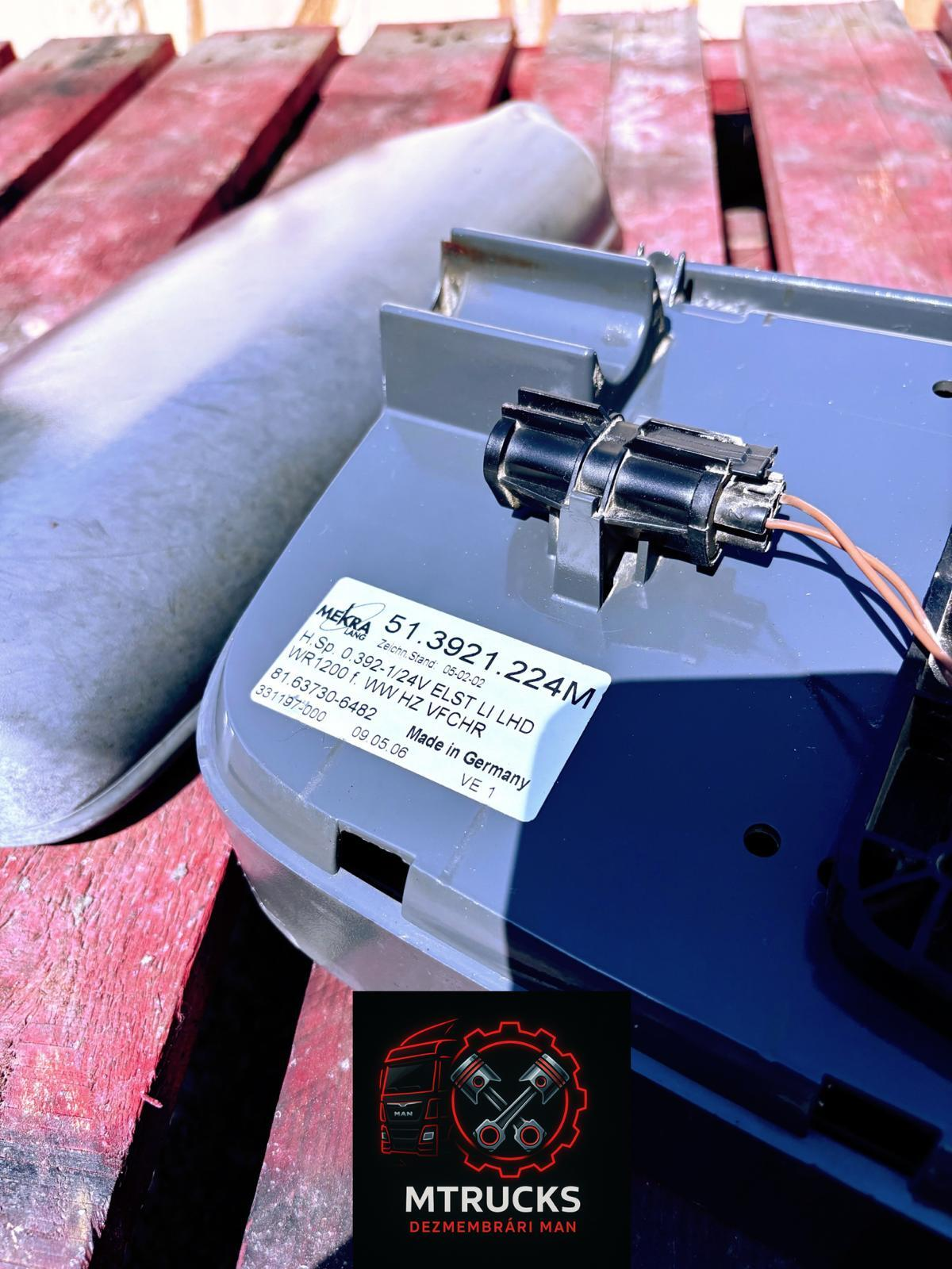 Oglindă superioară sofer Originala MAN TGA cu încălzire și reglaj electric 81637306482 - imagine 5