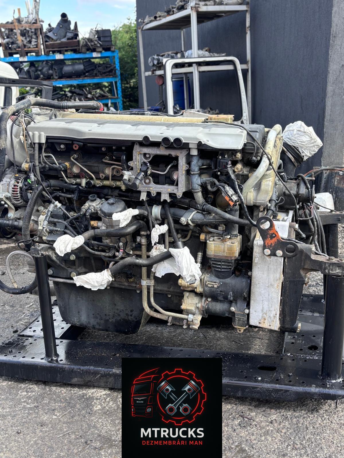 Motor MAN TGA D20 66 Demontat de pe Autobetonieră CIFA - imagine 3