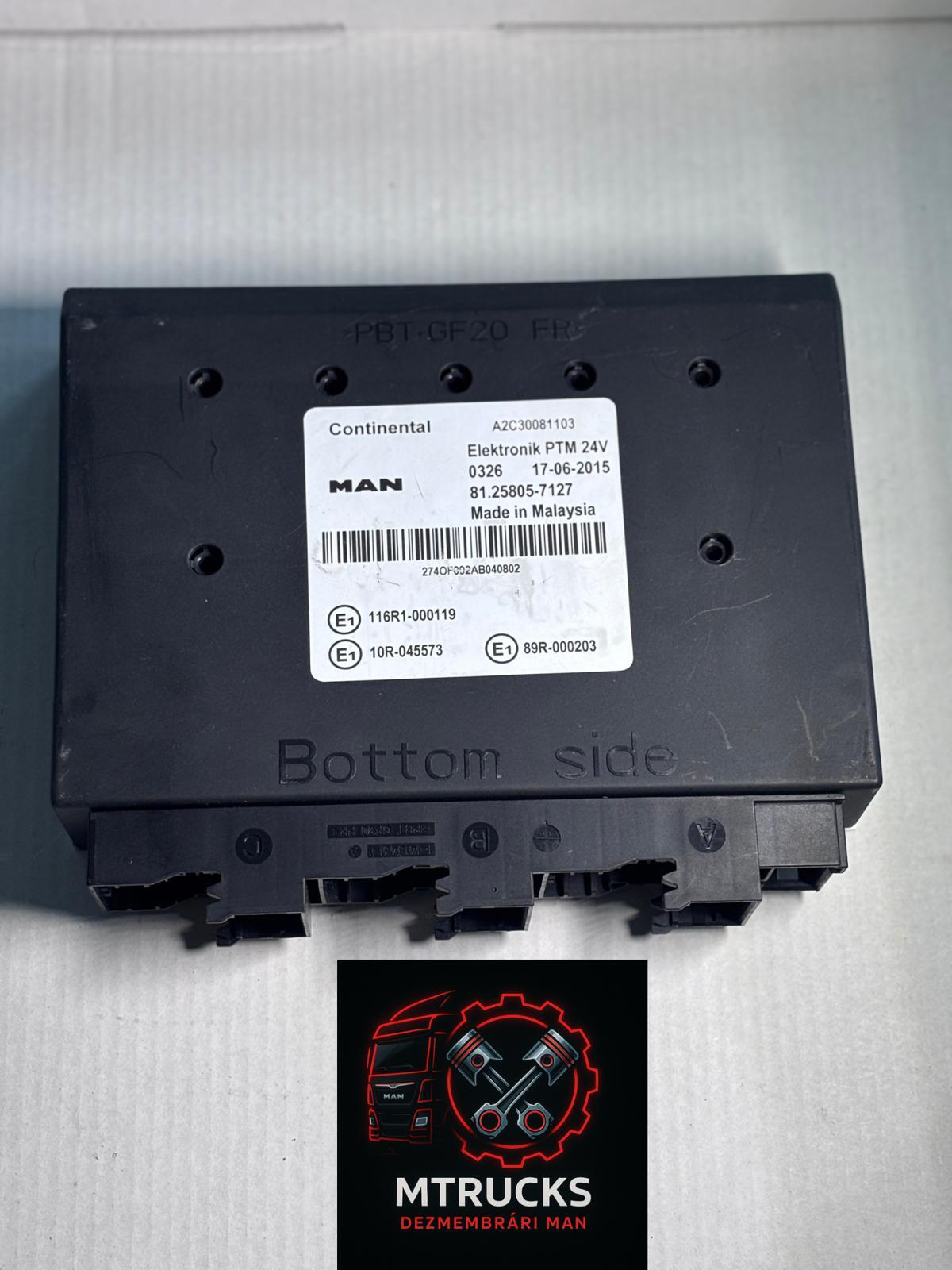 Calculator PTM Original MAN TGX, TGS Euro 6 81258057127 - imagine 2