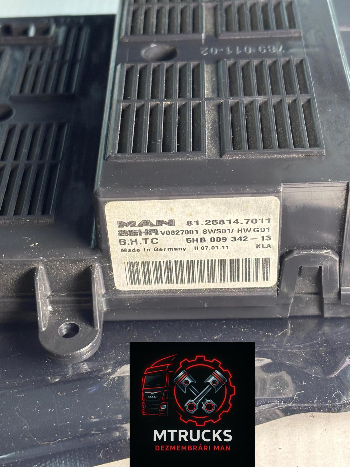 Calculator Unitate Climă BHTC Original MAN TGX, TGS 81258147011 - imagine 2
