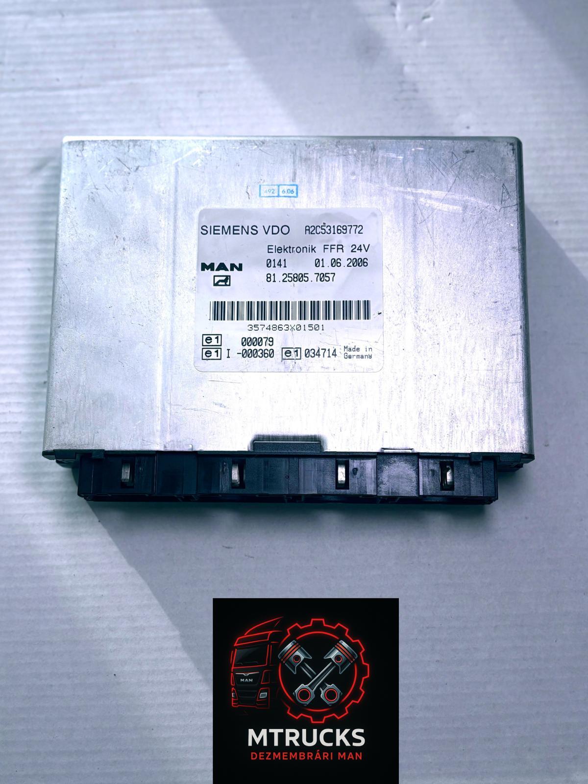 Calculator FFR MAN TGA, TGS, TGX 81258057057 (Made in Germany) - imagine 2