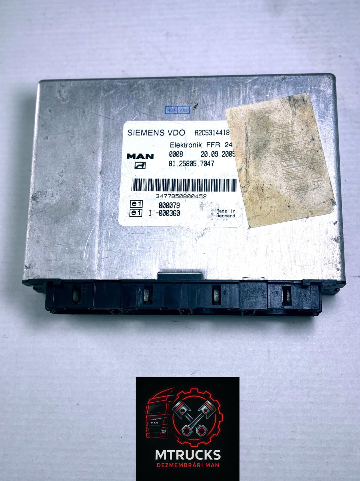 Calculator FFR MAN TGX, TGA, TGS 81258057047 (Made in Germany) - imagine 2