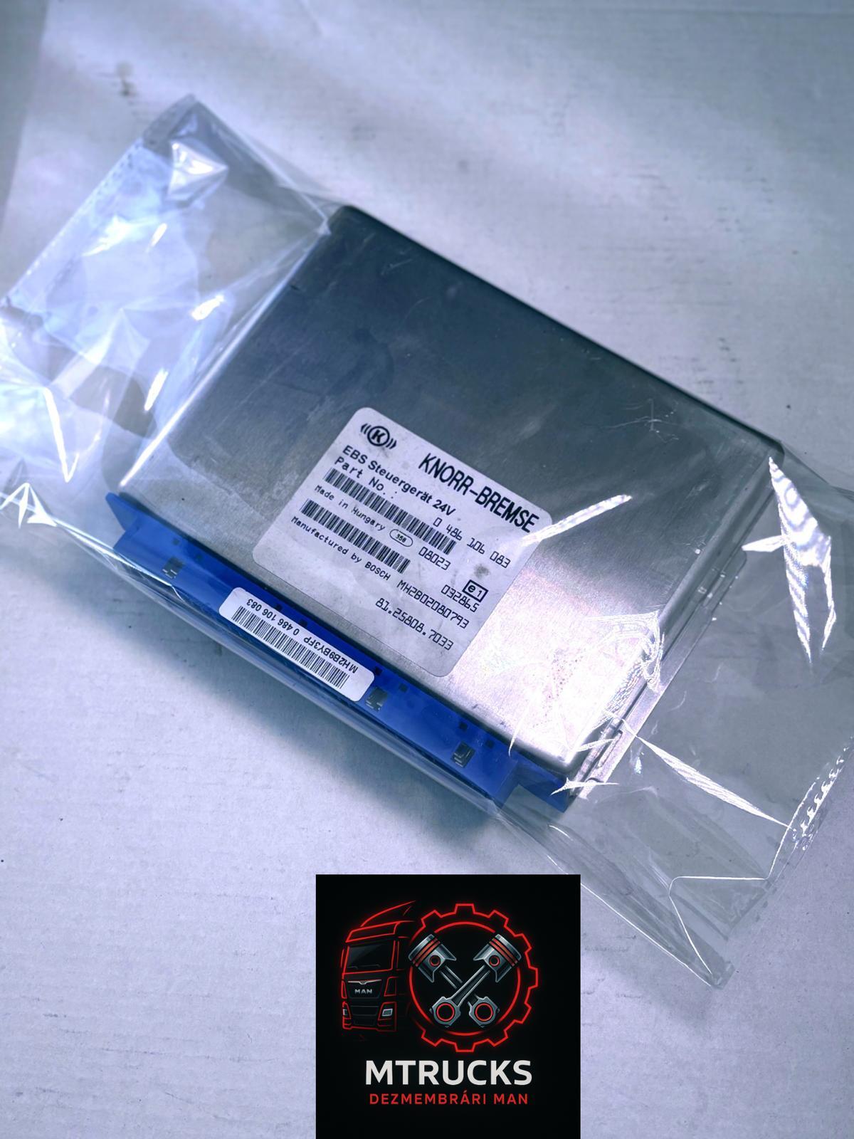 Calculator EBS MAN TGX TGS TGA 81258087033 Made by Bosch