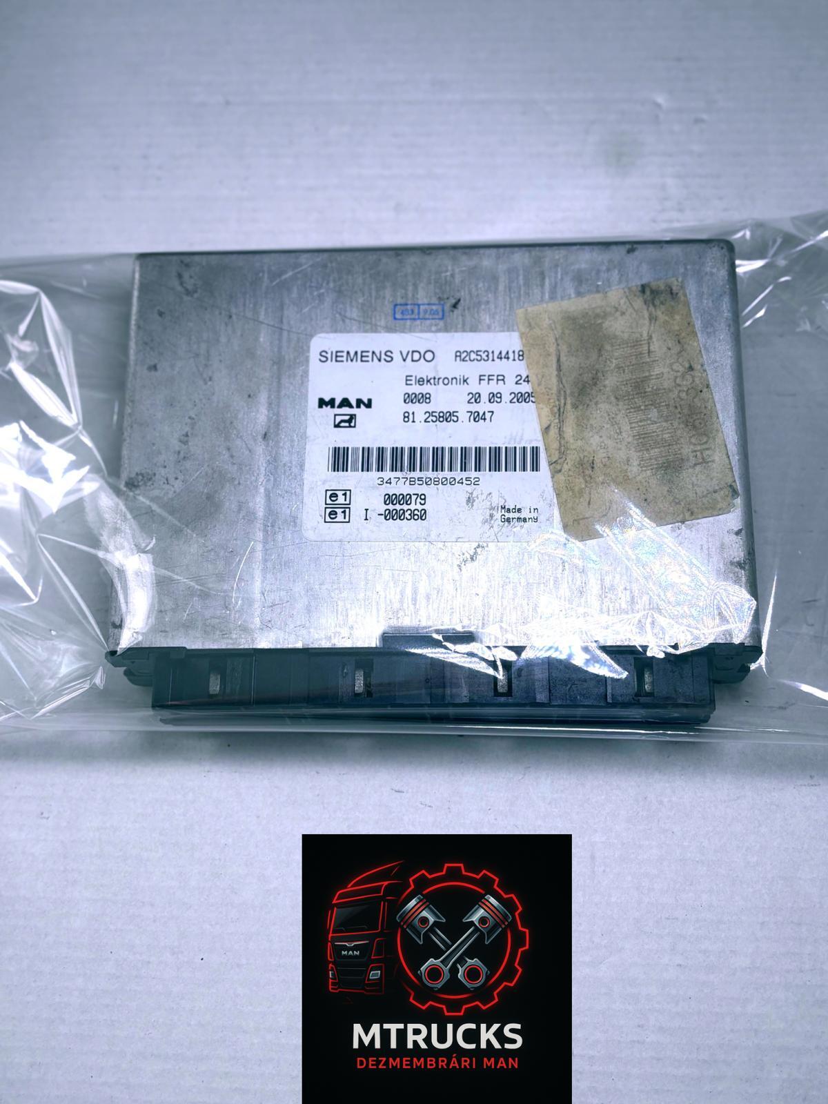 Calculator FFR MAN TGX, TGA, TGS 81258057047 (Made in Germany) - imagine 3
