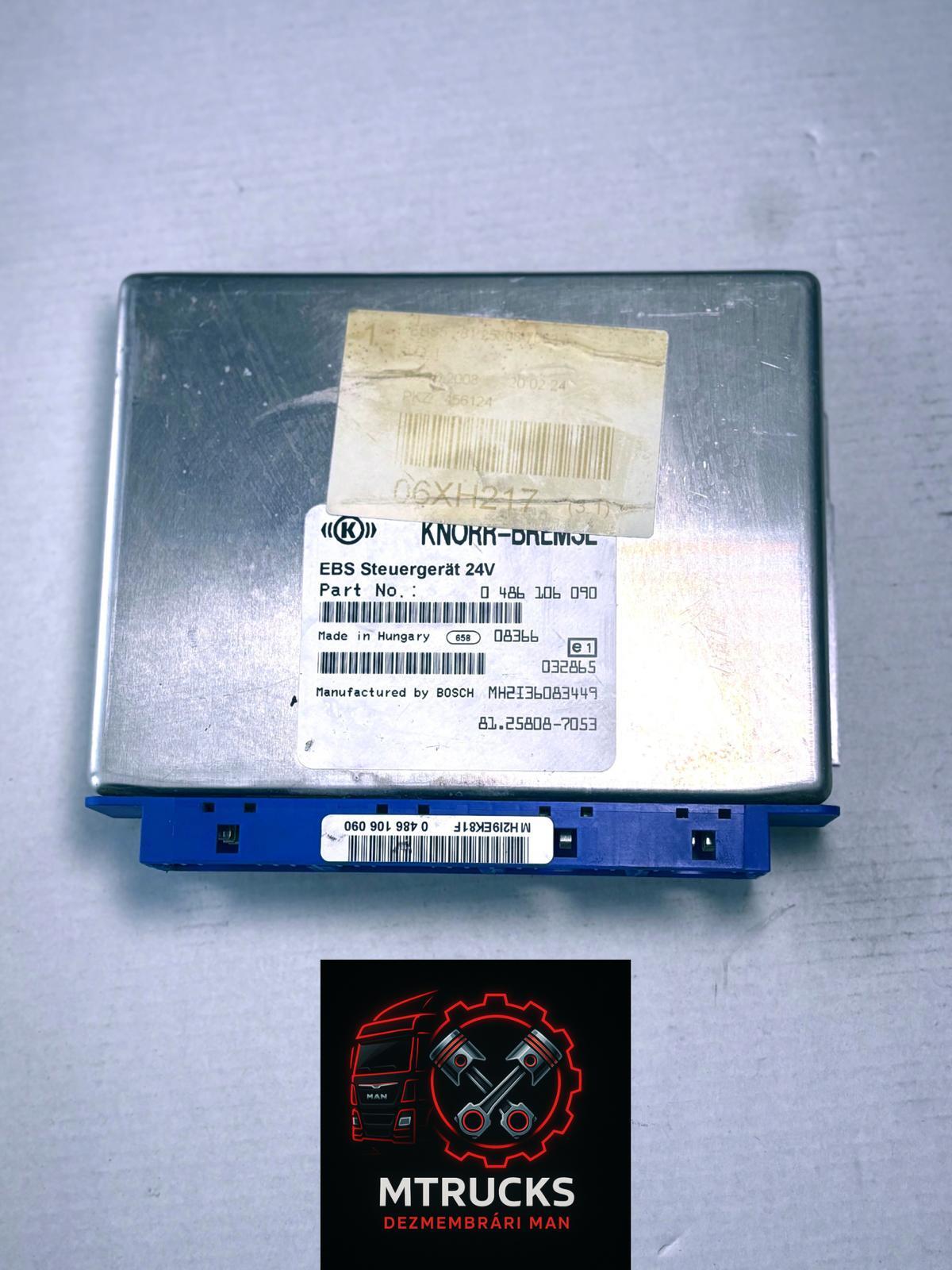 Calculator EBS original MAN TGX TGS TGA 81258087053 MADE BY BOSCH - imagine 2