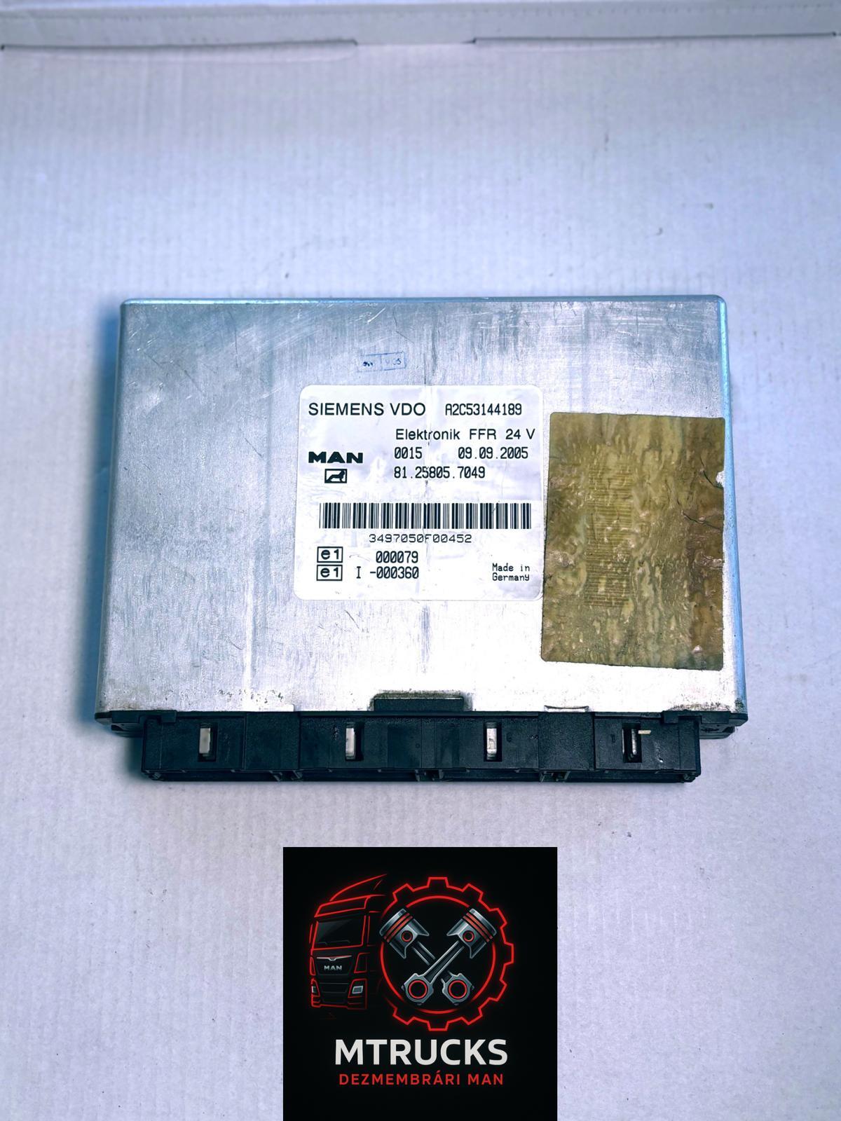 Calculator FFR MAN TGX / TGS / TGA 81258057049 Made in Germany - imagine 2