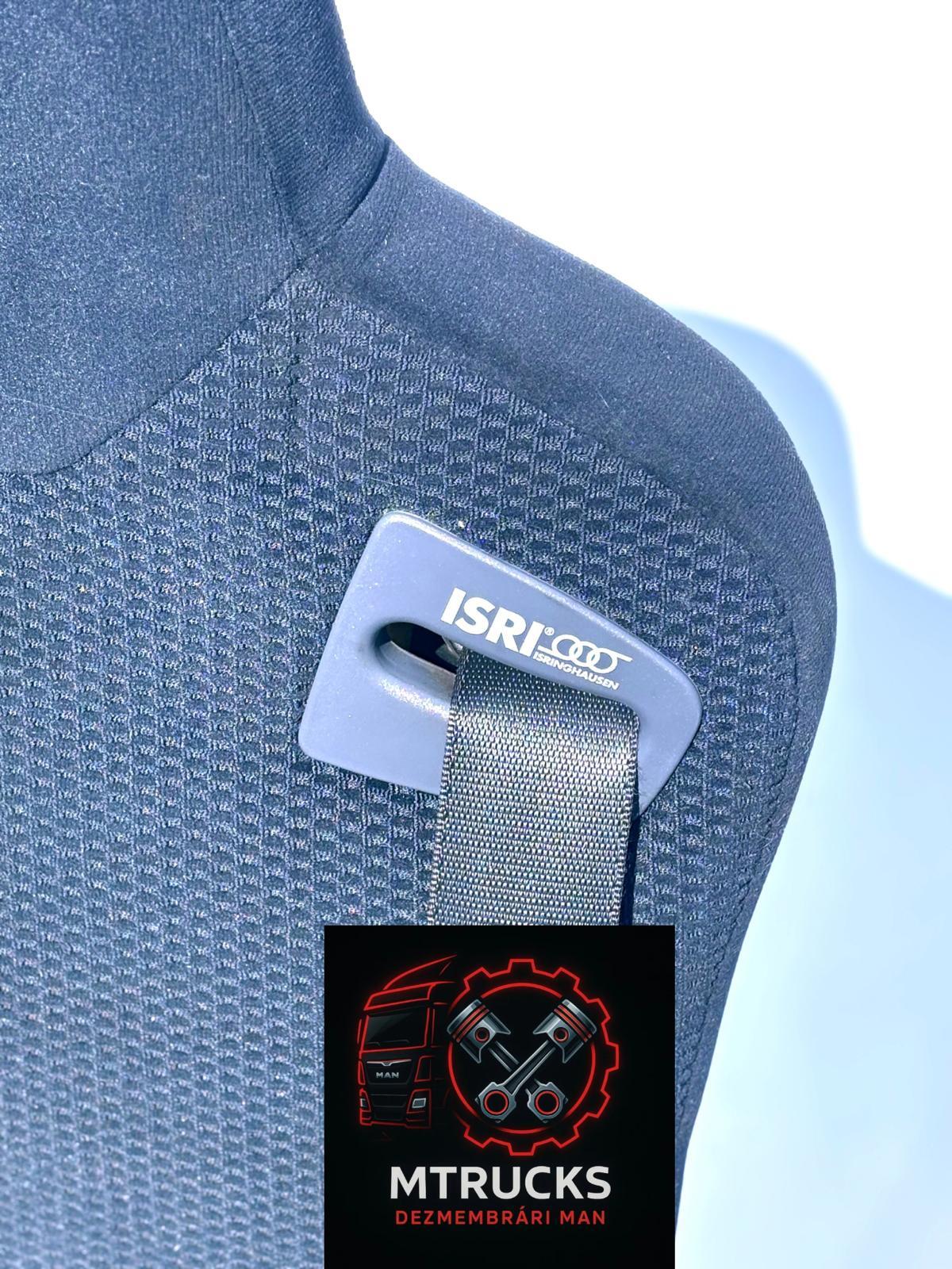 Scaun șofer ISRI NEGRU 6860/875 NTS2 MAN TGX/TGS/TGA/TGM/TGL Made in Germany - imagine 4