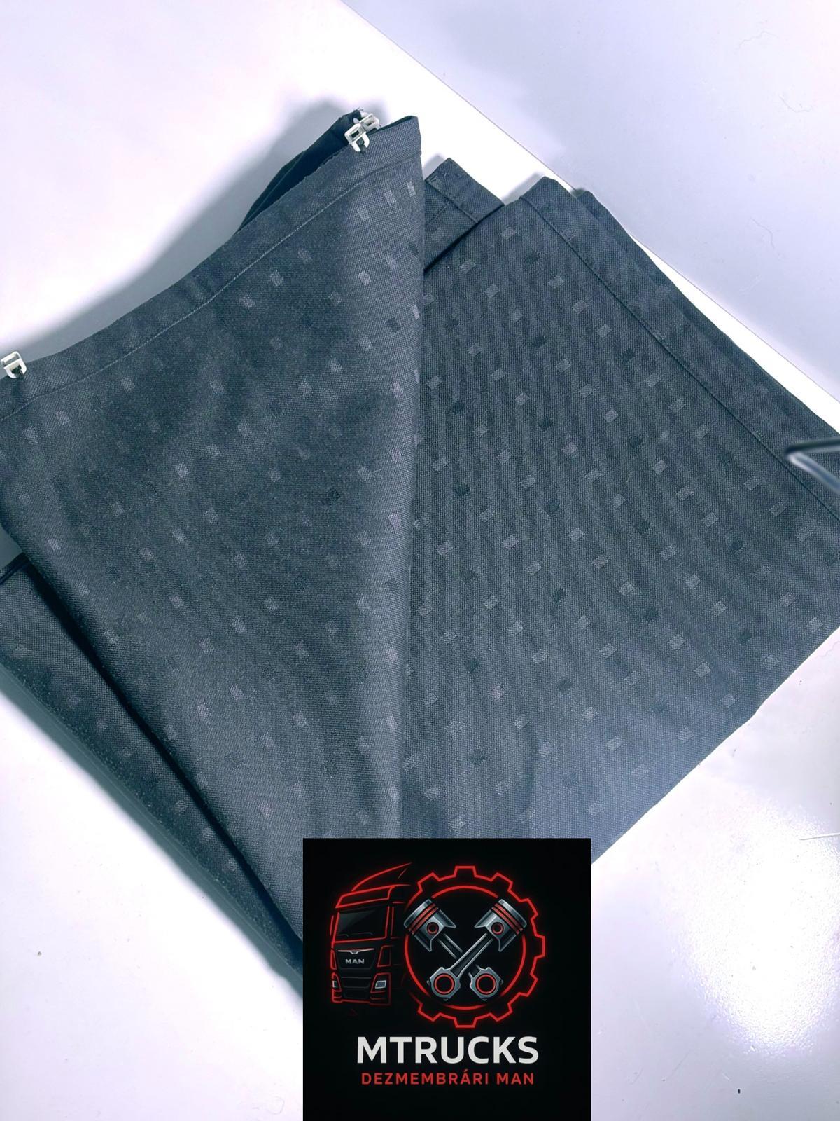 Perdeluțe albastre MAN – laterale și spate - imagine 2