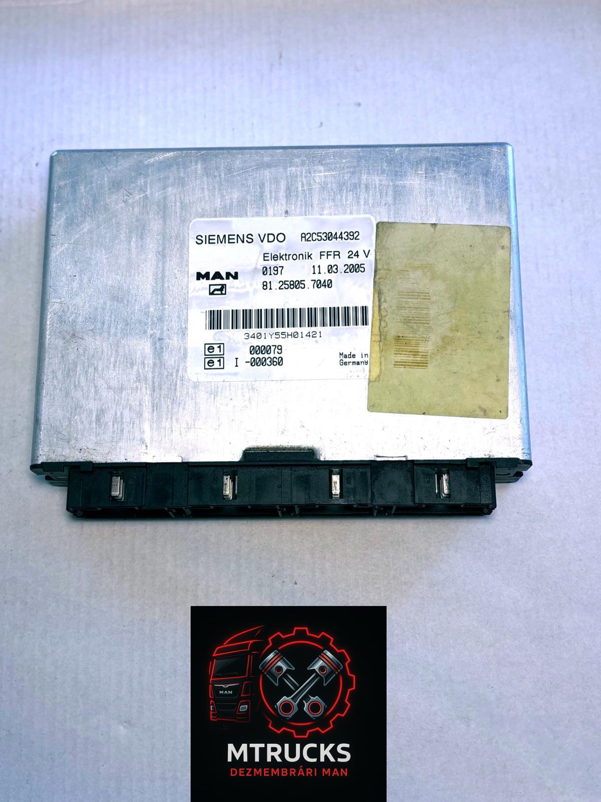 Calculator FFR MAN TGX /TGS/TGA 81258057040 Made in Germany - imagine 2