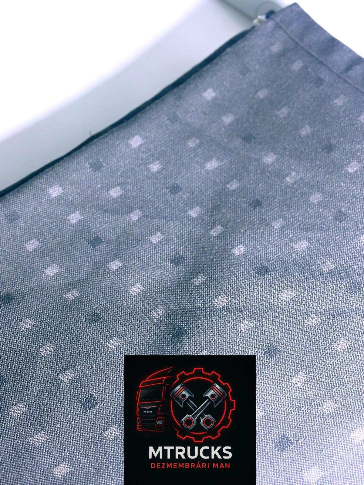 Perdeluțe albastre MAN – laterale și spate - imagine 3