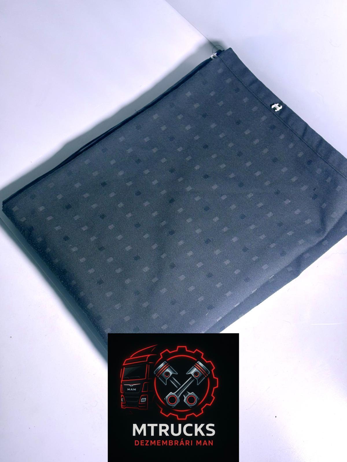 Perdeluțe albastre MAN – laterale și spate