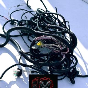 Cablaj sasiu instalație electrică principală MAN 8×4 CIFA, basculantă