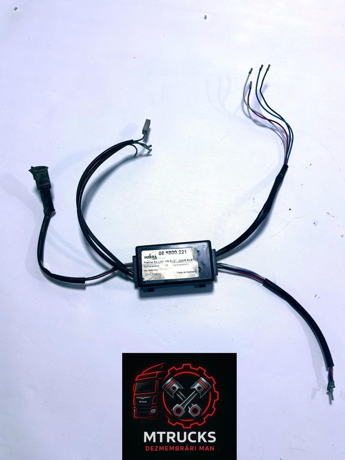 Unitate comandă oglindă electrică dreapta MAN TGX/TGS/TGA MEKRA 81259020321 - imagine 2