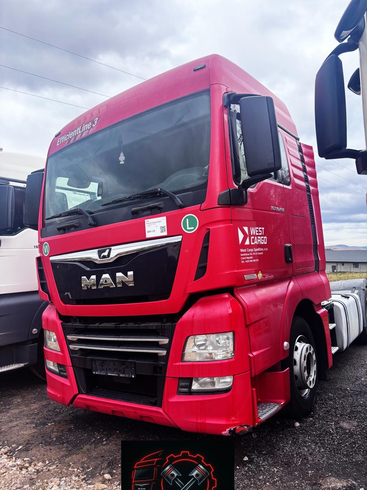 Dezmembram MAN TGX 2018 XLX 460 CP cutie Scania 600.000Km reali