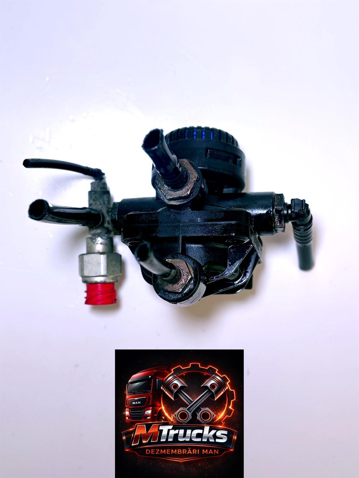 Supapă evacuare frana de mana MAN TGX TGS TGA originala WABCO 81521166075 - imagine 3
