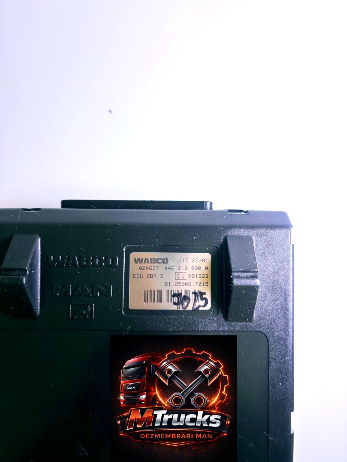 Calculator ZBR Original MAN TGA TGM TGL original 81258067025 - imagine 3