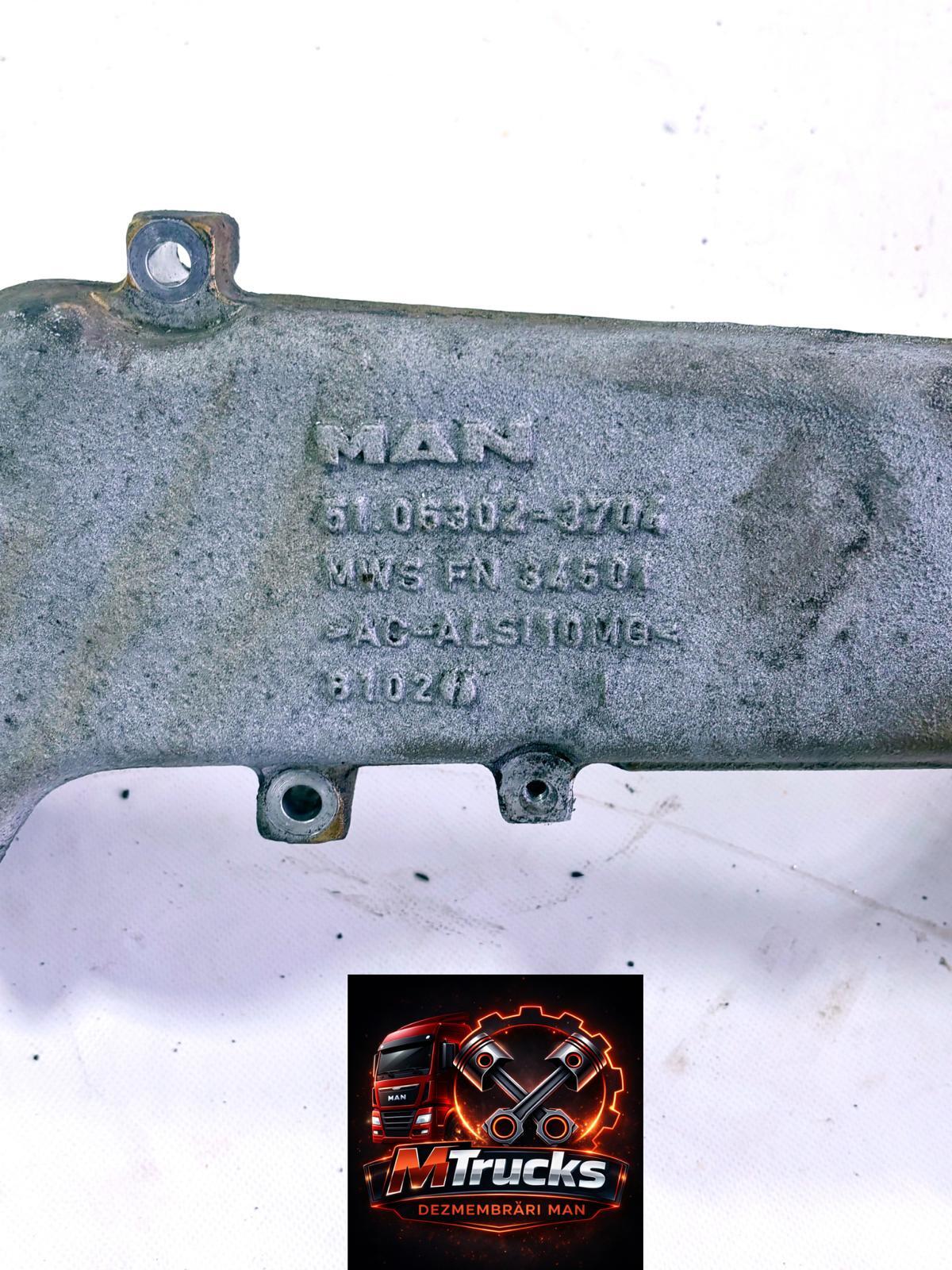 Cot apă motor Original MAN TGX TGS TGA 51063023704 - imagine 4