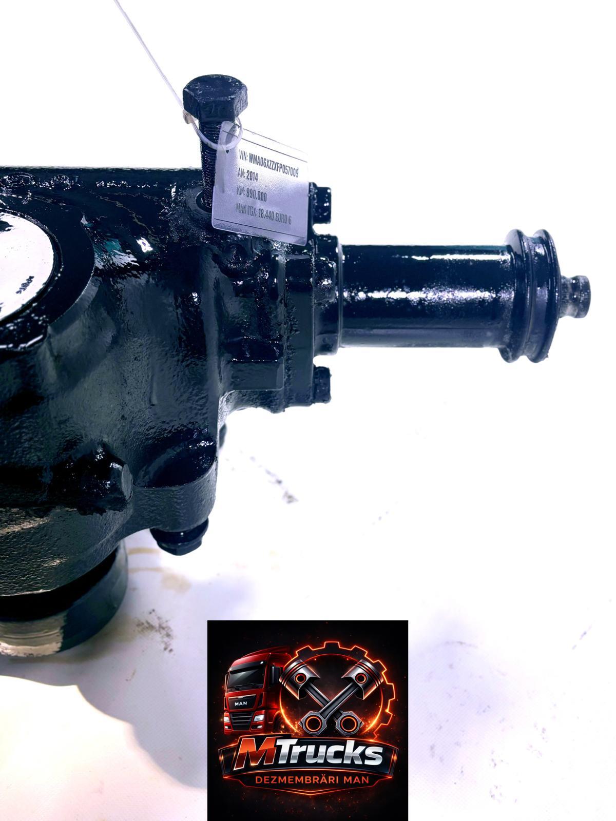 Suport ZF direcție - mecanism hidraulic - Original MAN TGA TGX TGS - 81.46200-6533 - imagine 4