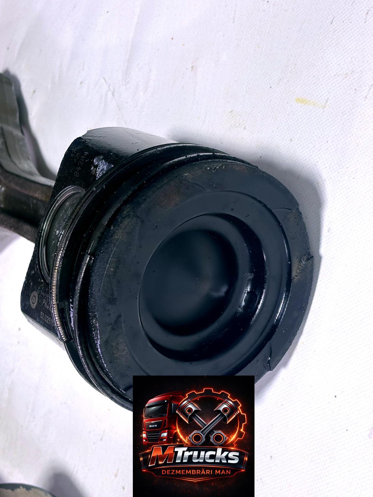 Kit piston+bielă MAN TGX/TGS Euro 6 motor D2676 LFxx; 2018, 600.000km, 51025110871 - imagine 6