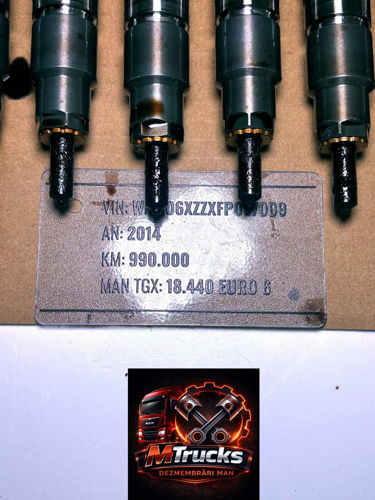 Set injectoare MAN TGX Euro 6 – D26 76 , 440 CP – index 6180 - imagine 7