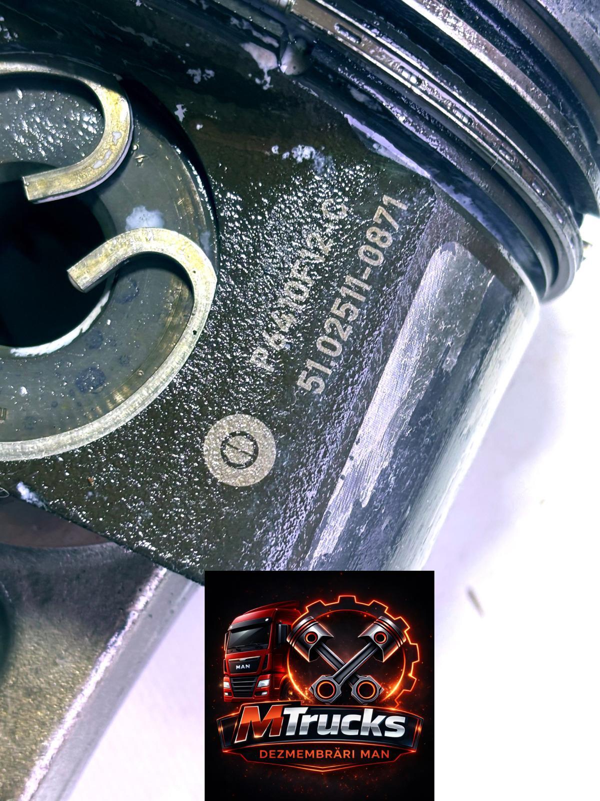 Kit piston+bielă MAN TGX/TGS Euro 6 motor D2676 LFxx; 2018, 600.000km, 51025110871 - imagine 7