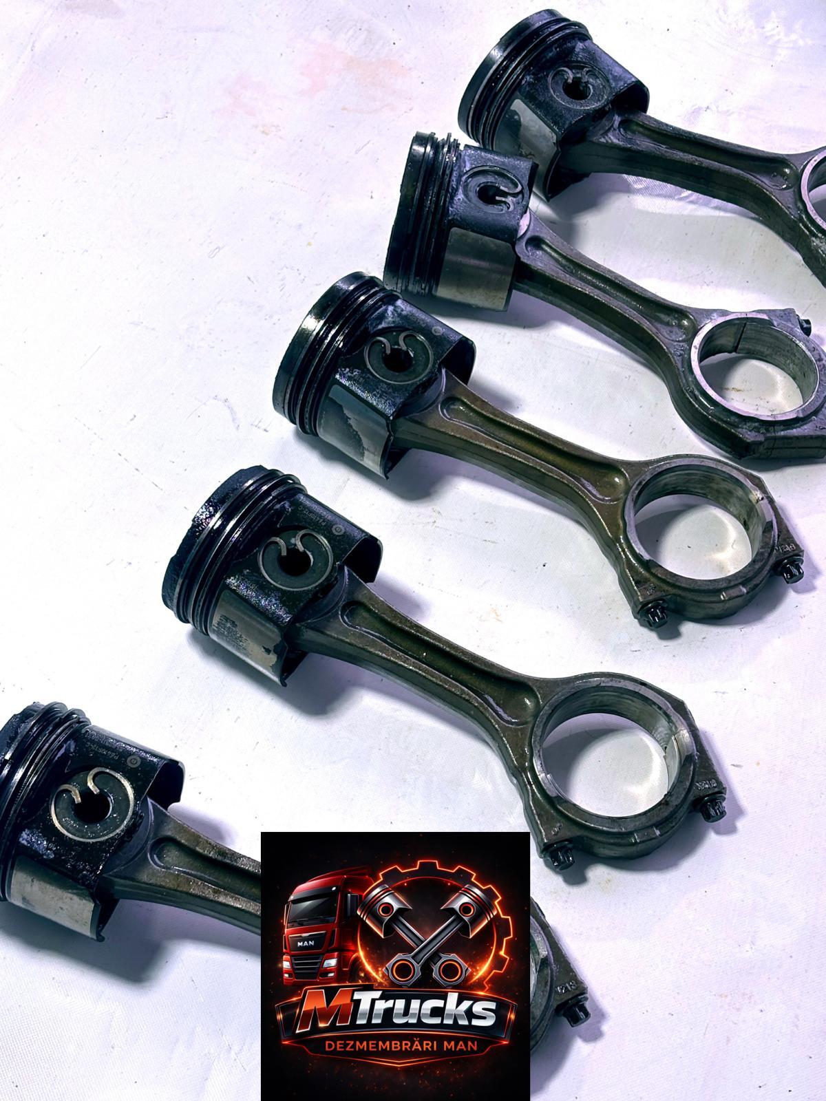 Kit piston+bielă MAN TGX/TGS Euro 6 motor D2676 LFxx; 2018, 600.000km, 51025110871