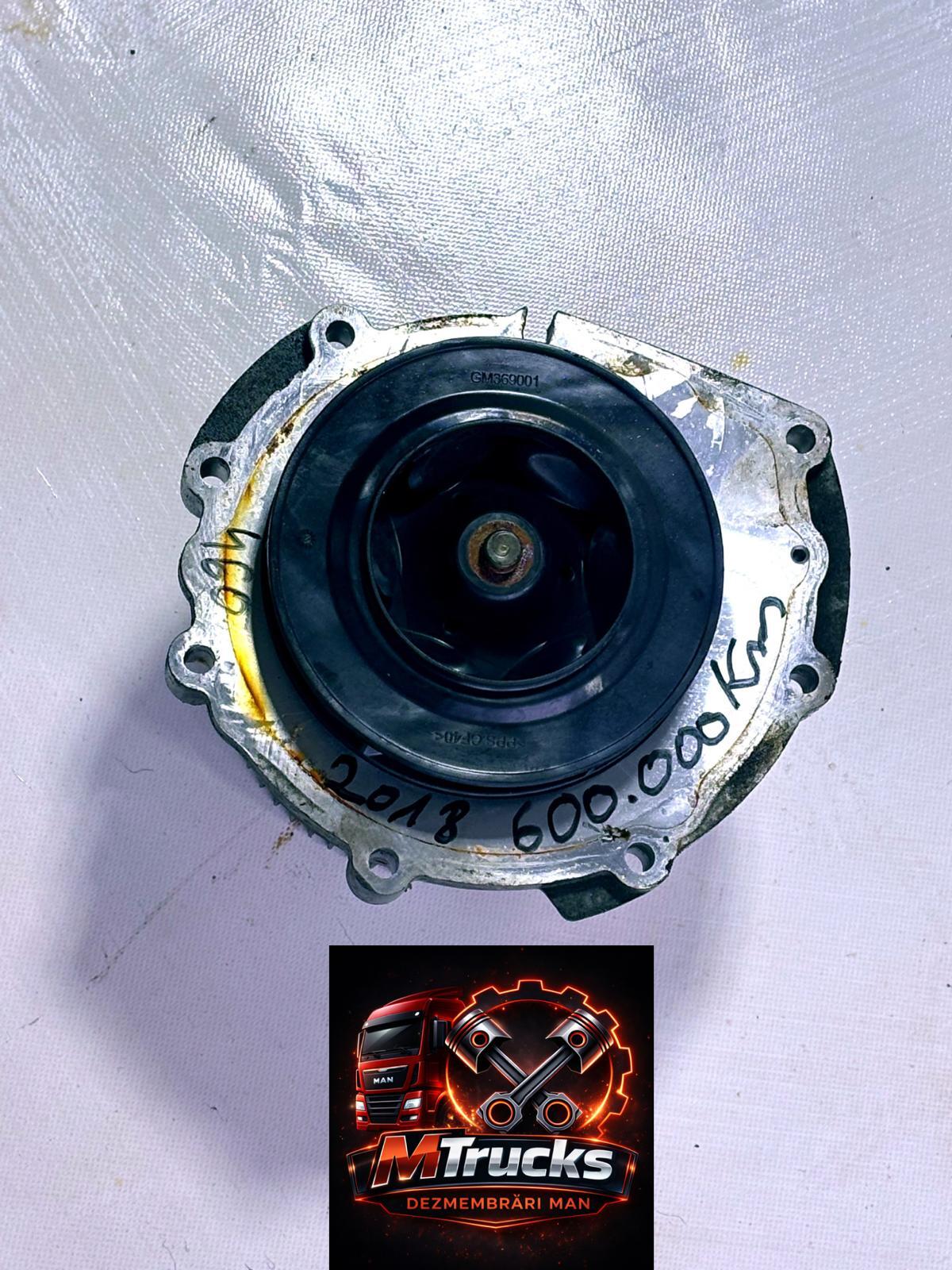 Pompă apă agent racire Originala MAN TGX/TGS/TGA Euro 5/6- 51065007131 - imagine 2