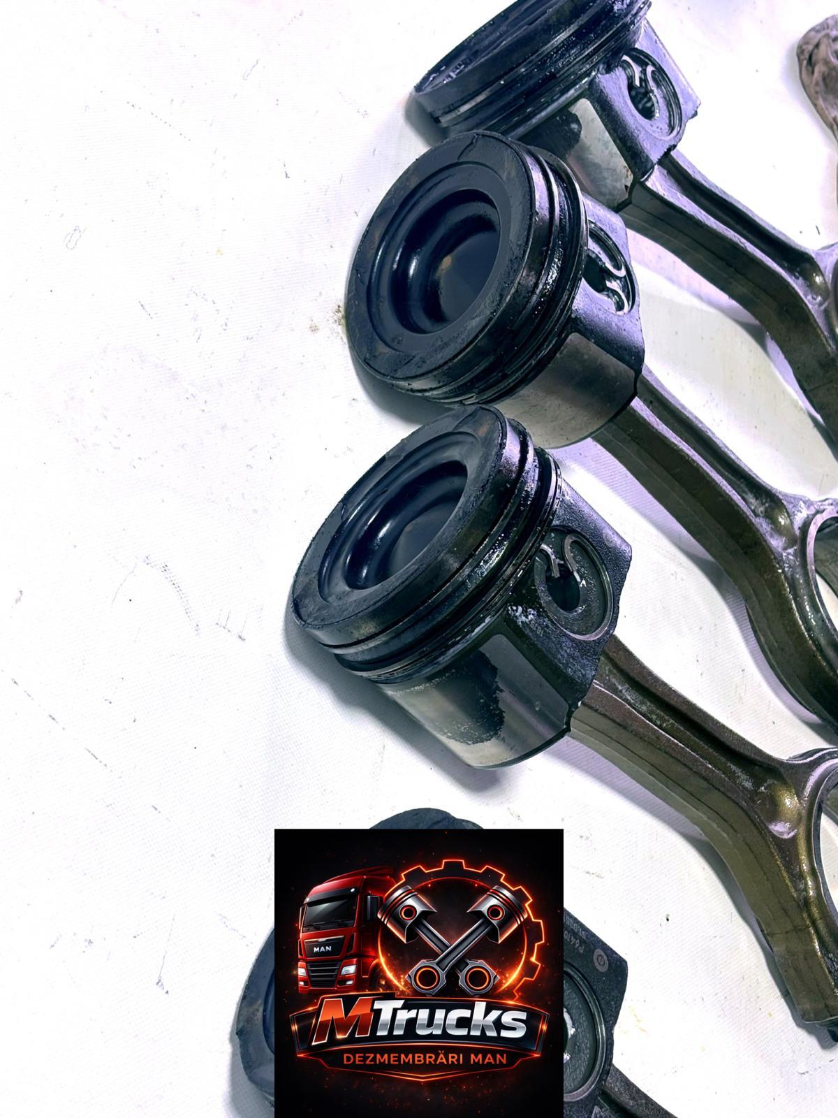 Kit piston+bielă MAN TGX/TGS Euro 6 motor D2676 LFxx; 2018, 600.000km, 51025110871 - imagine 3