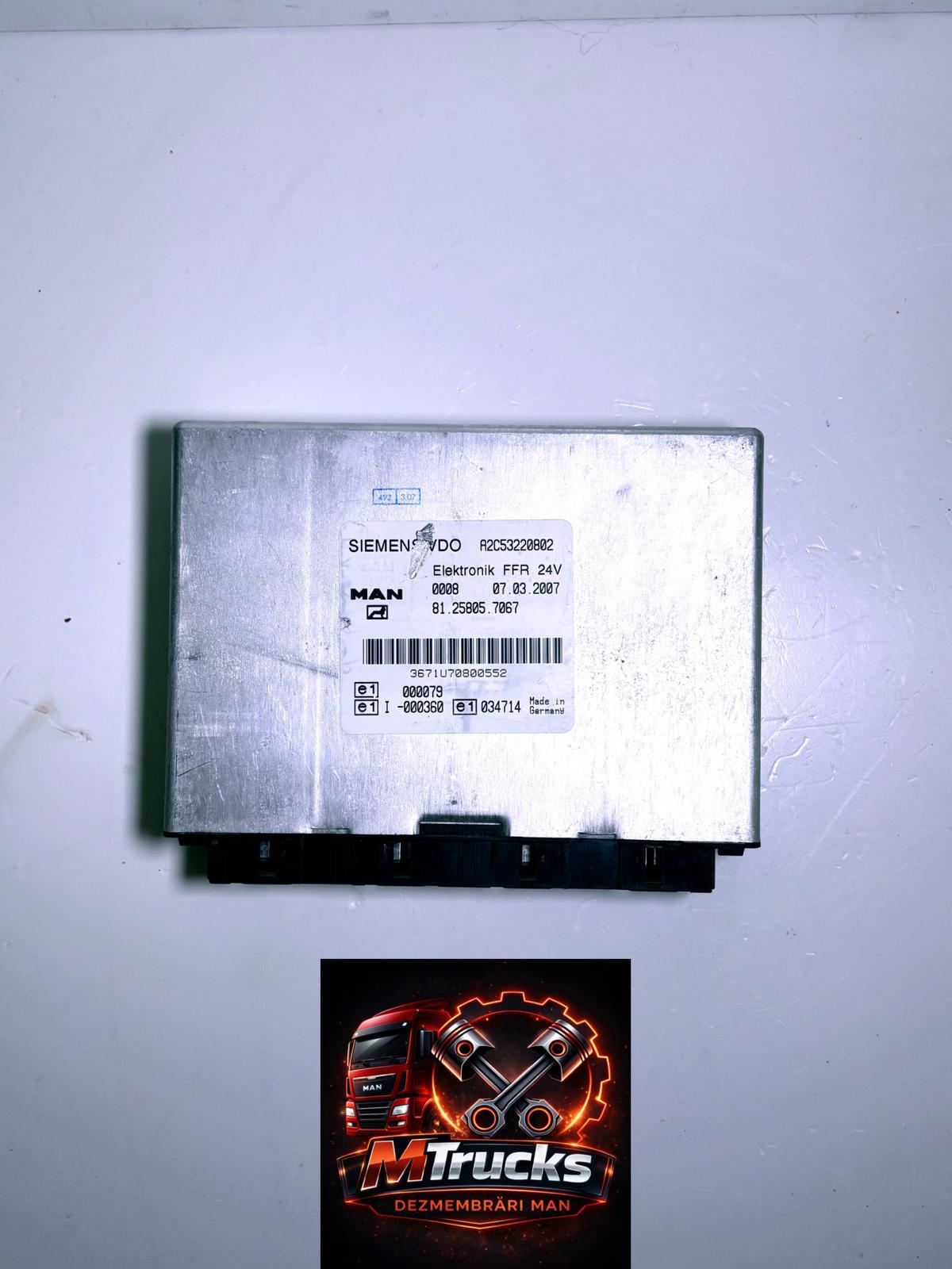 Calculator FFR - MAN TGA TGX TGS TGM TGL - 81.25805-7067 - imagine 2