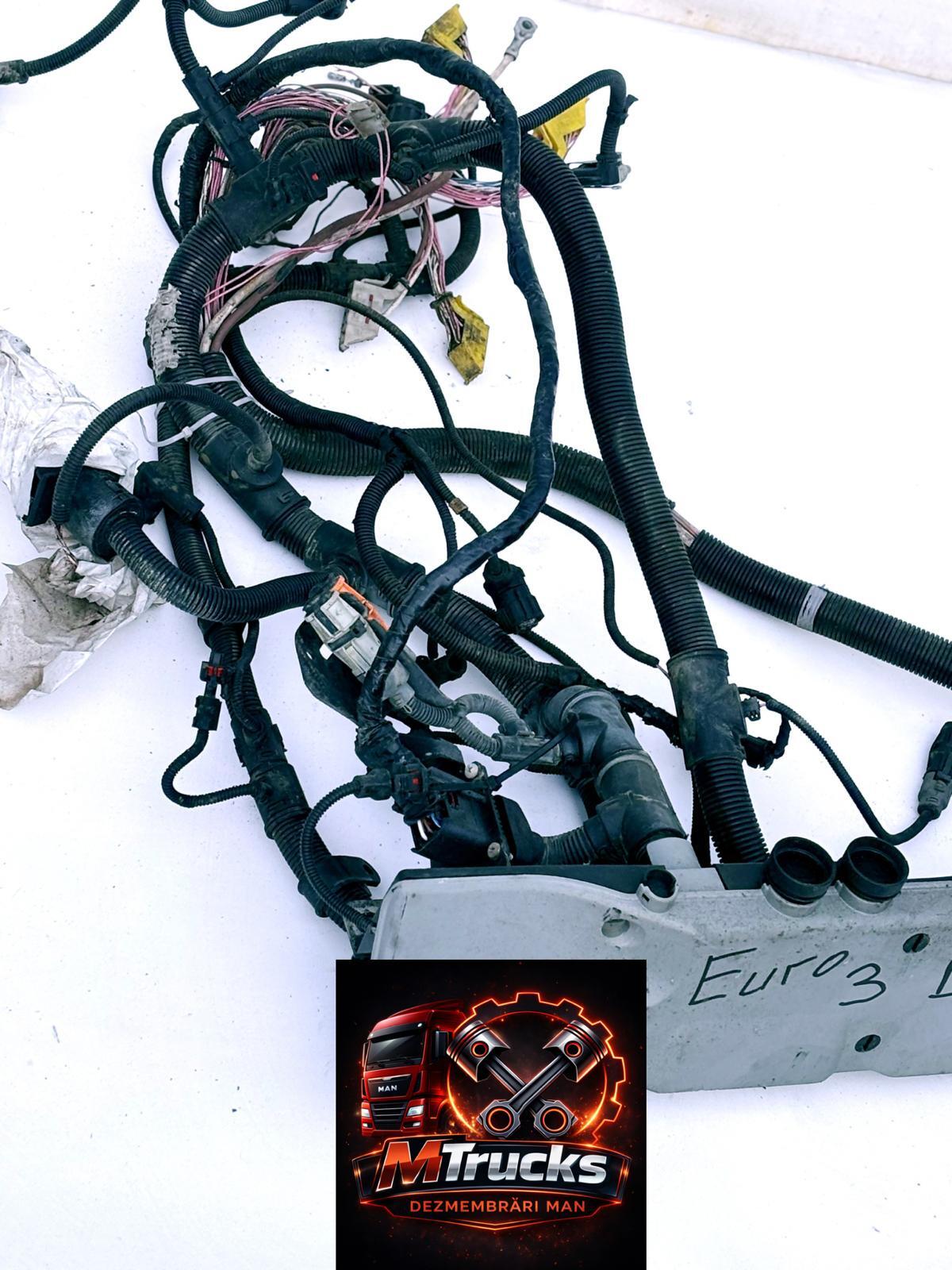 Cablaj 8X4 motor D20 D26 MAN TGA 8X4 - Euro 3 - imagine 2