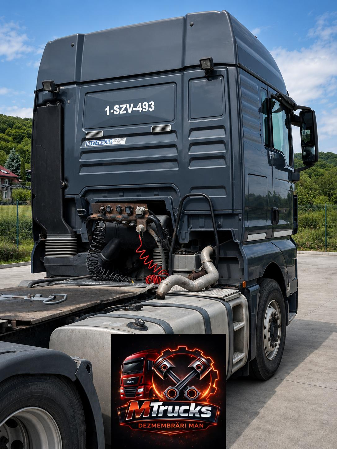 Dezmembram MAN TGX 4x4 HydroDrive, Euro 5, cutie manuală - imagine 8